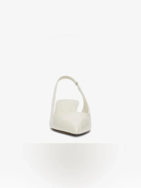 Steve Madden Kittie Pump in Bone Patent Size 9.5 - Picture 3 of 11